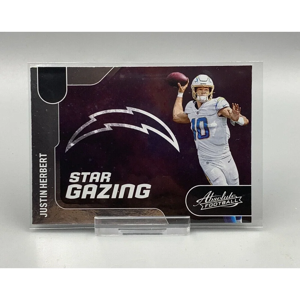 2022 Panini Absolute Justin‎ Herbert Star Gazing Los Angeles Chargers SG3